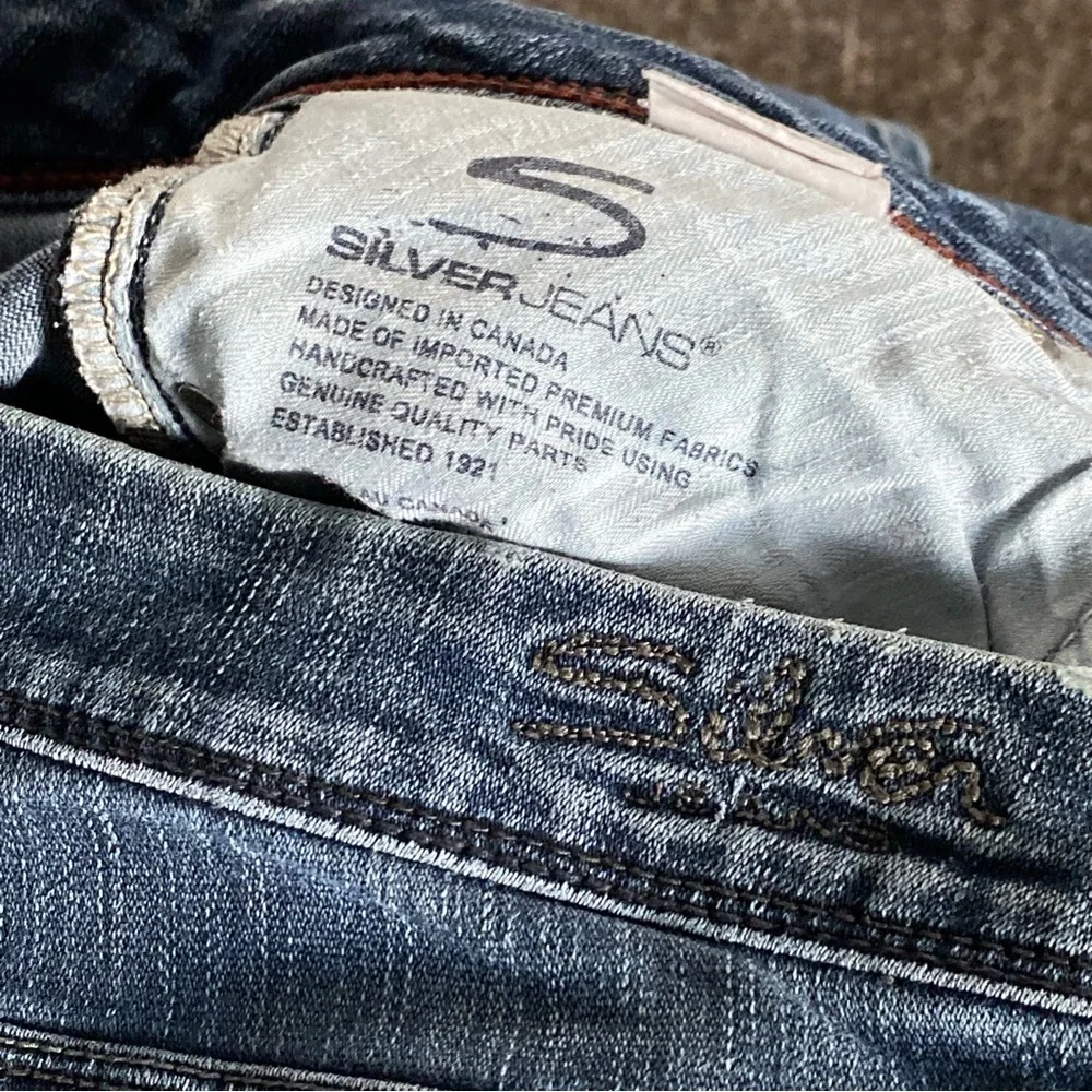 Silver Jeans Co. Blue Denim Jeans Sienna Women’s‎ Size 28/33 Medium-Light Wash